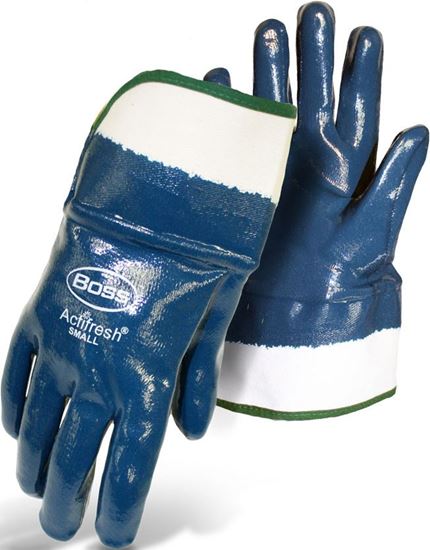 Picture of JERSEY LINED SAFETY CUFF GLOVES (12 Count) - 15564