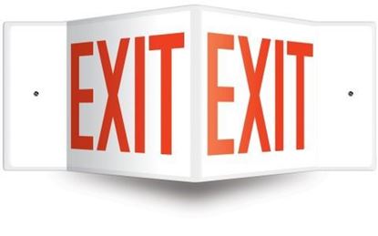 Picture of 34406 - PROJECTION™ SAFETY SIGN: EXIT