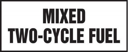Picture of 34679 - SAFETY LABEL: MIXED TWO-CYCLE FUEL