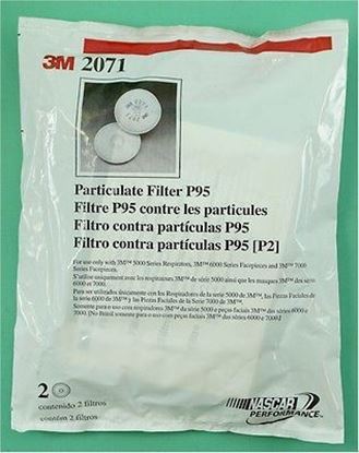 Picture of 15571 - 3M P95 PARTICULATE FILTER 2/BAG