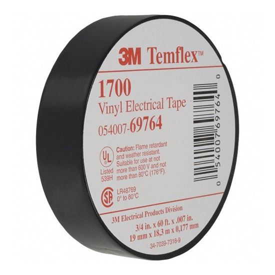 Picture of 32926 - BLACK ELECTRICAL TAPE 3/4" X 60'