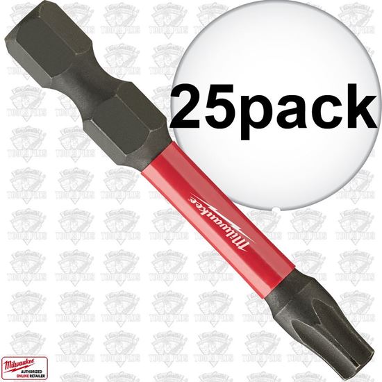 Picture of 25292 - SHOCKWAVE™ 2" POWER BIT TORX T25 - BULK (25)