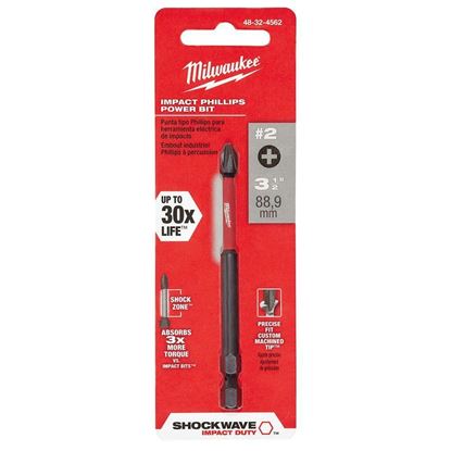 Picture of 25334 - SHOCKWAVE™ 3-1/2" POWER BIT PHILLIPS #2