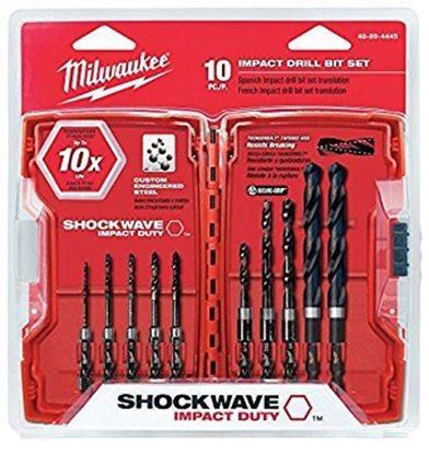 Picture of 25392 - SHOCKWAVE™ HEX DRILL BIT SET 10PC
